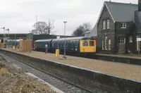 Class 105 DMU at Trowse
