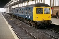 Class 105 DMU at Preston