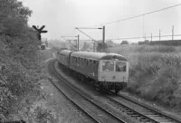 Class 105 DMU at Nuneaton