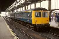 Class 105 DMU at Preston