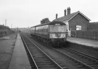 Class 105 DMU at Muirkirk