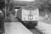 Class 105 DMU at Fenny Stratford