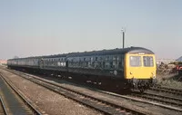 Class 105 DMU at Newark Northgate