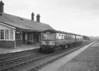 Class 105 DMU at Muirkirk