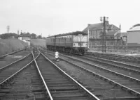 Class 105 DMU at Lanark