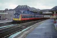 Class 107 DMU at Perth