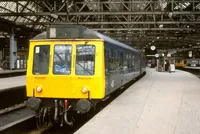 Class 107 DMU at Glasgow Central