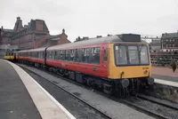 Class 107 DMU at Ayr