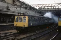 Class 107 DMU at Glasgow Central