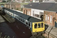 Class 107 DMU at Kilmacolm