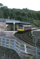 Class 107 DMU at Dunfermline