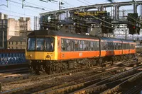 Class 107 DMU at Glasgow Central