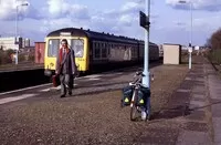 Class 108 DMU at Bedminster