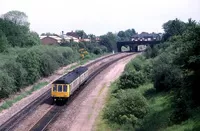 Class 108 DMU at Acocks Green