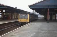 Class 108 DMU at Newton Abbot