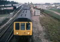 Class 108 DMU at Dawlish Warren