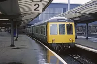 Class 108 DMU at Carlisle