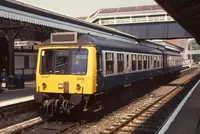 Class 108 DMU at Paignton