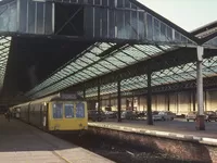 Class 108 DMU at Southport Chapel St