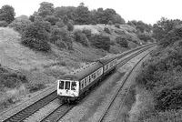 Class 108 DMU at Hatton Bank