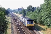 Class 108 DMU at Bilbrook