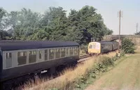 Class 108 DMU at Bentham