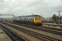 Class 108 DMU at Cardiff Central