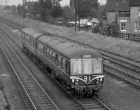 Class 108 DMU at Bedford