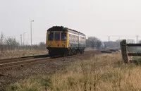 Class 108 DMU at Allscott