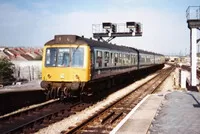 Class 108 DMU at Swansea