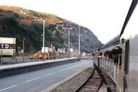 Class 108 DMU at Fishguard Harbour