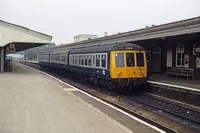 Class 108 DMU at Westbury