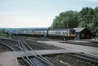 Class 108 DMU at Exeter St Davids