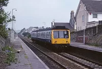 Class 108 DMU at Devonport Dockyard Halt