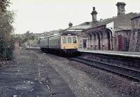 Class 108 DMU at Matlock