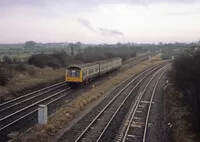 Class 108 DMU at Fairwood Junction