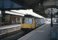 Class 108 DMU at Paignton