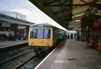 Class 108 DMU at Westbury