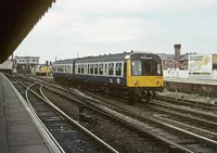 Class 108 DMU at Manchester Victoria