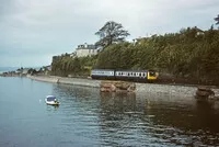 Class 108 DMU at near Teignmouth