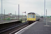 Class 108 DMU at Barnetby