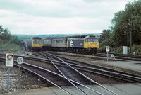 Class 108 DMU at Exeter St Davids