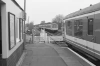 Class 108 DMU at Ridgmont