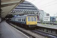 Class 108 DMU at Manchester Piccadilly