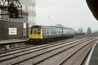 Class 108 DMU at Newport