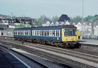 Class 108 DMU at Newport
