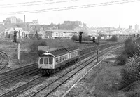 Class 108 DMU at near Lenton Junction, Nottingham
