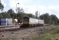 Class 108 DMU at St Albans Abbey