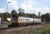 Class 108 DMU at St Albans Abbey