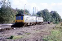 Class 108 DMU at St Albans Abbey